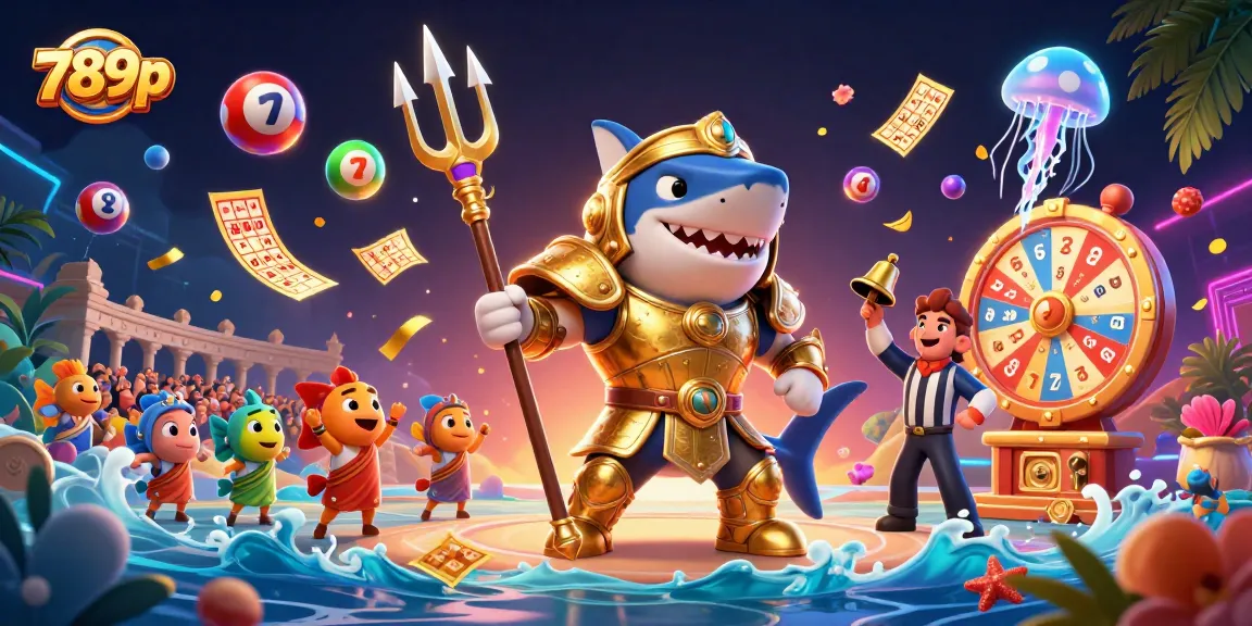 Join the fun at 789p with vibrant games and exciting lottery action in this captivating underwater scene.