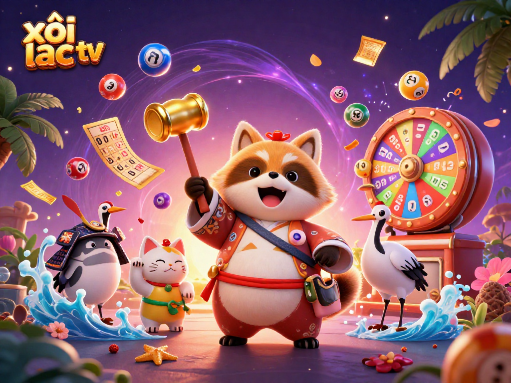 Experience excitement with xôi lạc tv and dynamic lottery games featuring colorful elements.